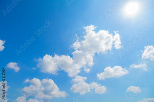 Blue Sky And Clouds