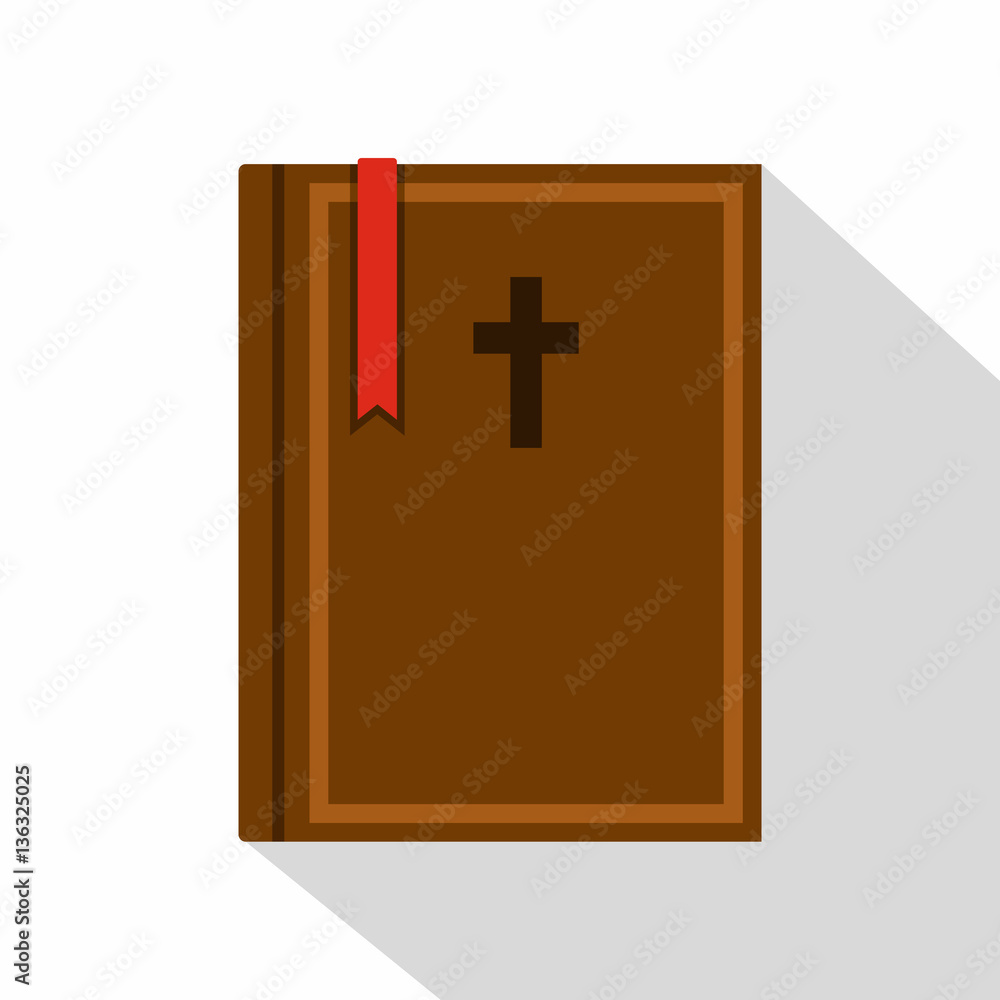 Obraz premium Bible icon , flat style