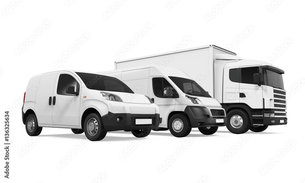 Fleet of Delivery Vehicles