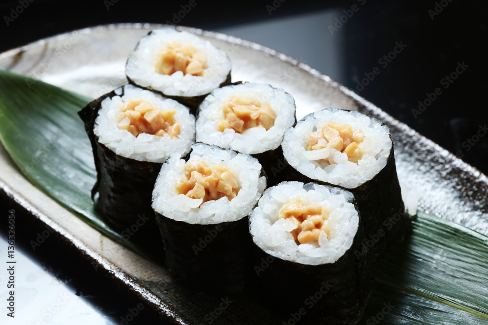 寿司 納豆巻き 寿司 納豆巻き