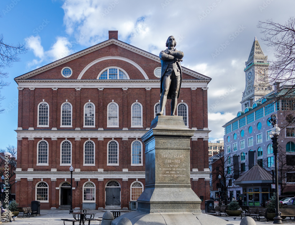 Fototapeta premium Faneuil Hall - Boston, Massachusetts, USA