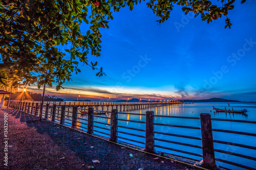 Rawai pier in the morning © Narong Niemhom