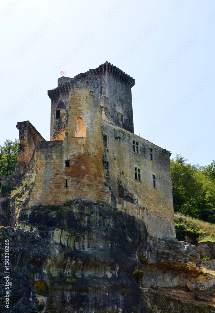 Chateau de Commarque, Dordogne France - Donjon