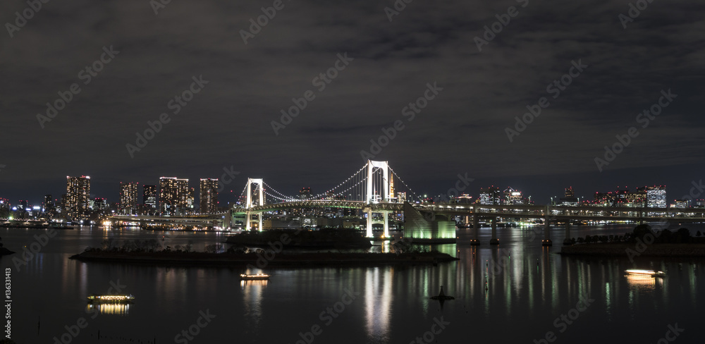 東京夜景（お台場からの風景）