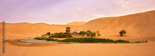 Dunhuang Crescent Moon Spring , China