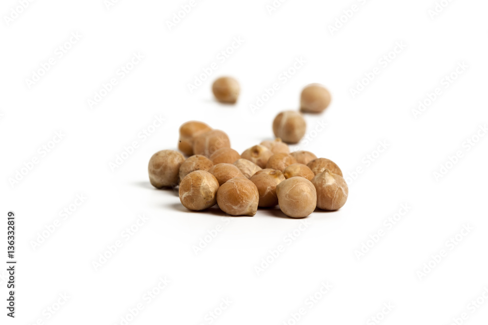 Soybeans isolated on white background Soybeans isolated on white background