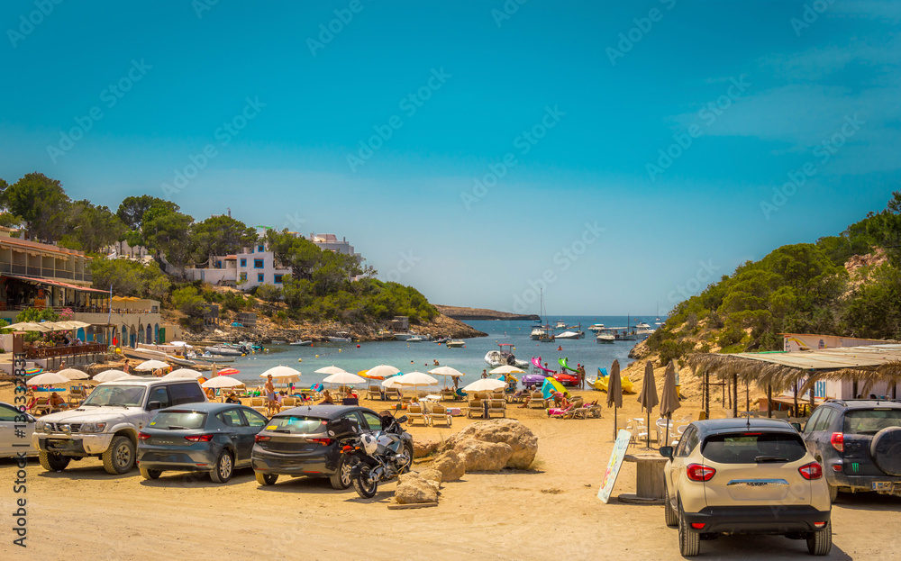 Strand von Portinatx in Ibiza, Eivissa, Baleares