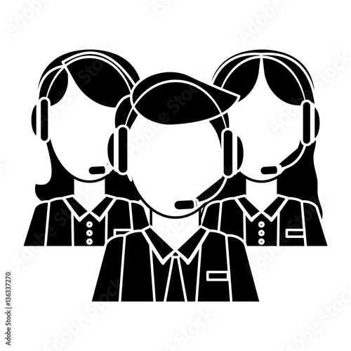 online support technical service or call center related icon image vector illustration design 