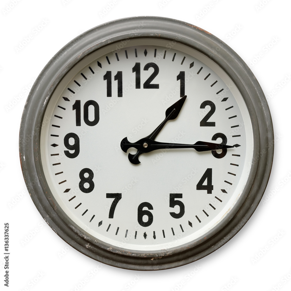 Round wall clock Round wall clock