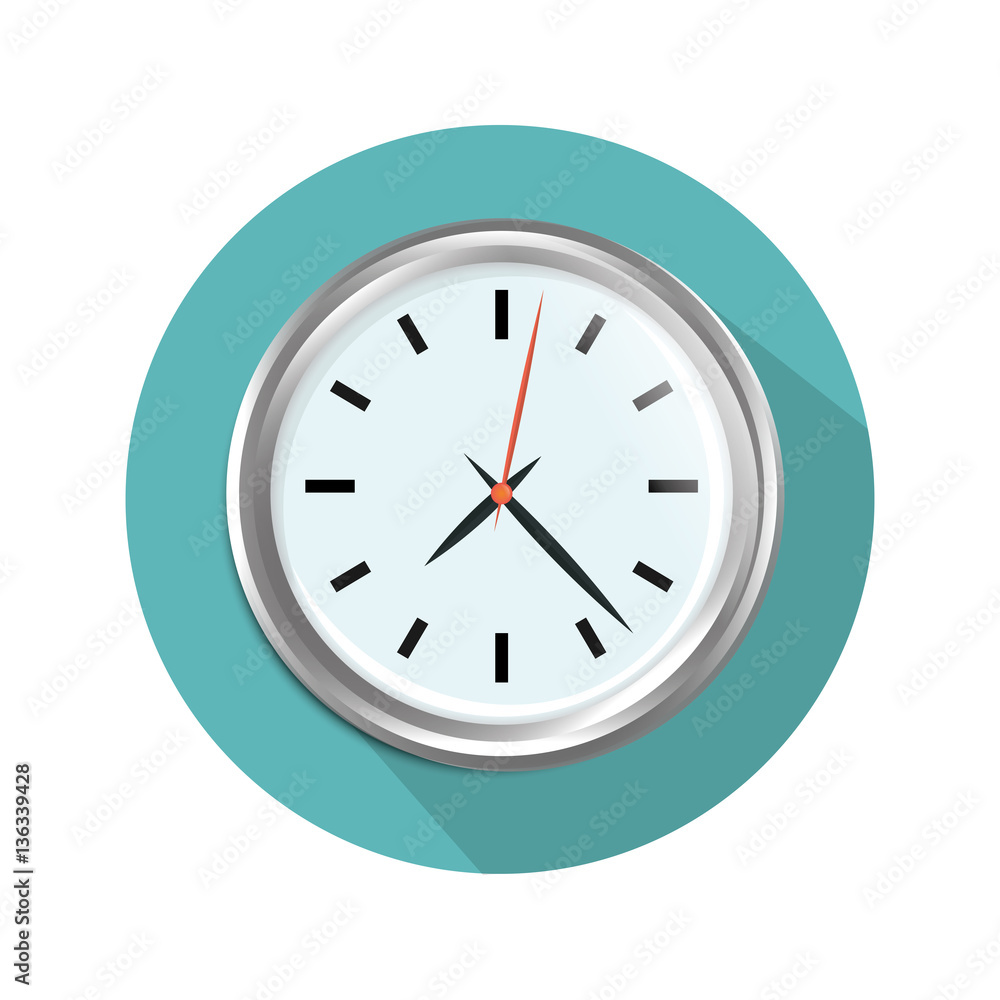 wall clock icon image vector illustration design wall clock icon image vector illustration design