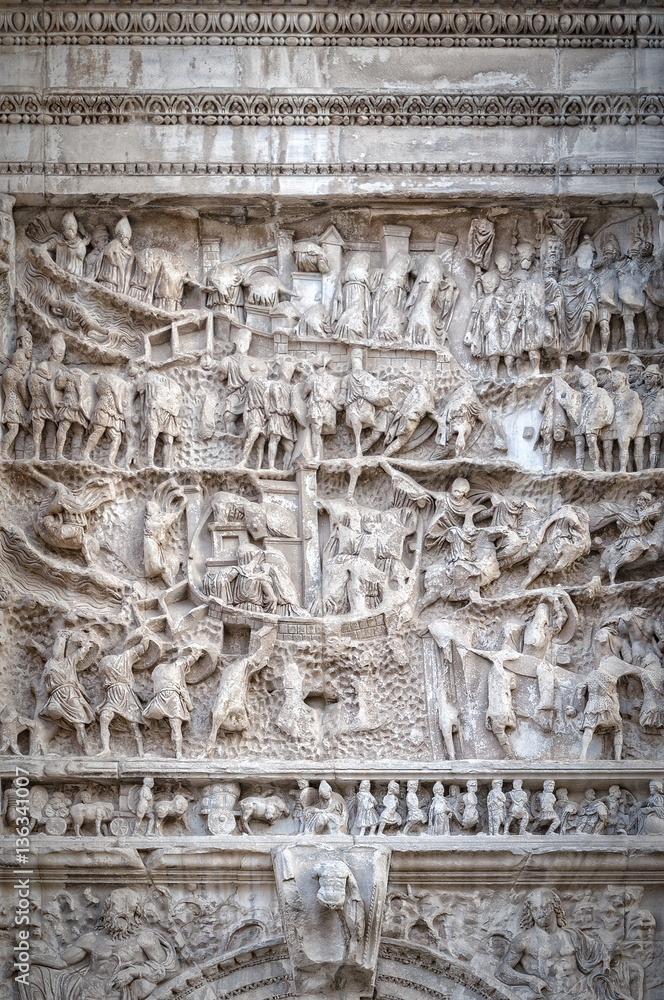 Rome Arch of Titus Relief