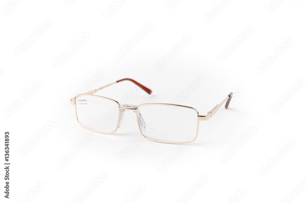 Eyeglasses on white background Eyeglasses on white background