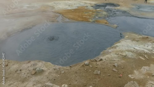 Krafla Geothermal Mud Pits