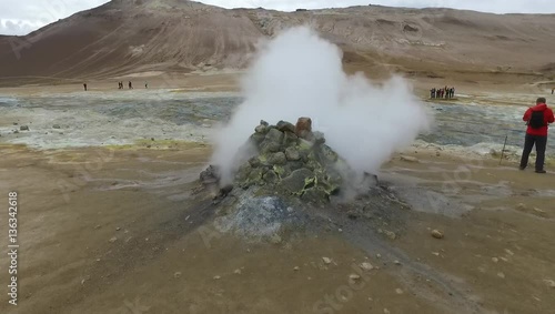 Krafla Fumarole photo