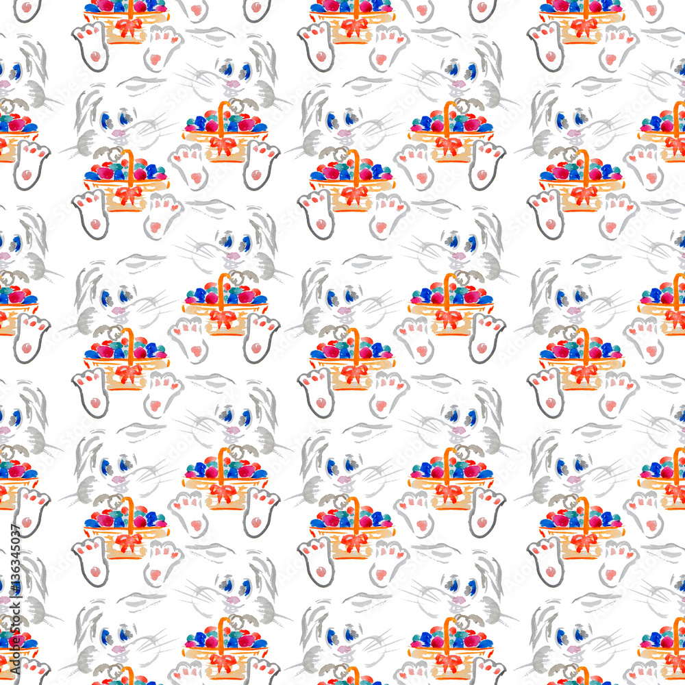 watercolor easter pattern watercolor easter pattern