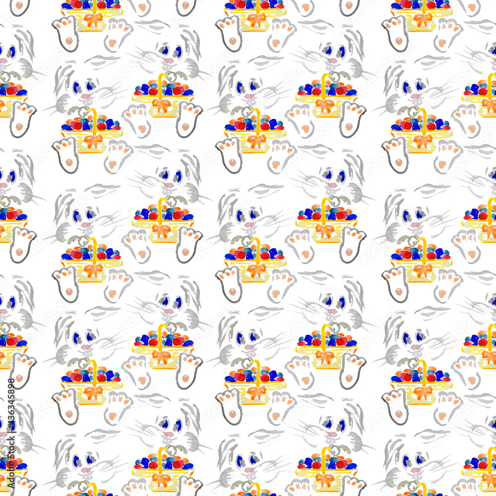 watercolor easter pattern watercolor easter pattern