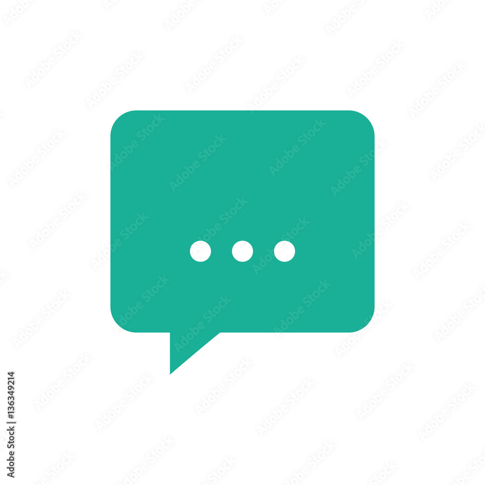 Chat bubble speakbox icon vector illustration graphic design Chat bubble speakbox icon vector illustration graphic design