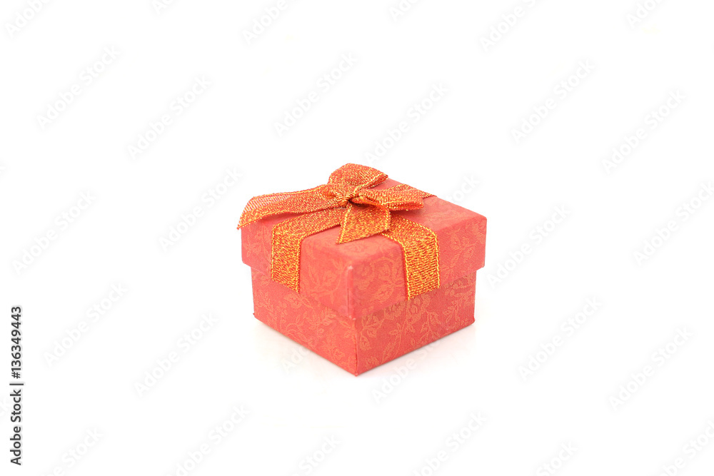 Gift box on isolated Gift box on isolated