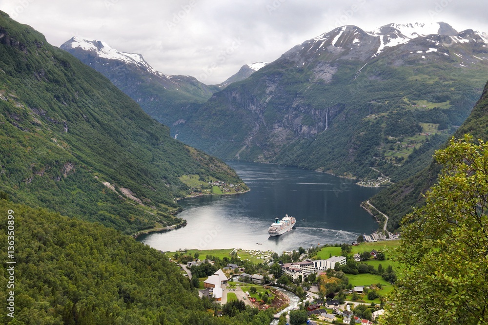 Geiranger Fjord in Norway