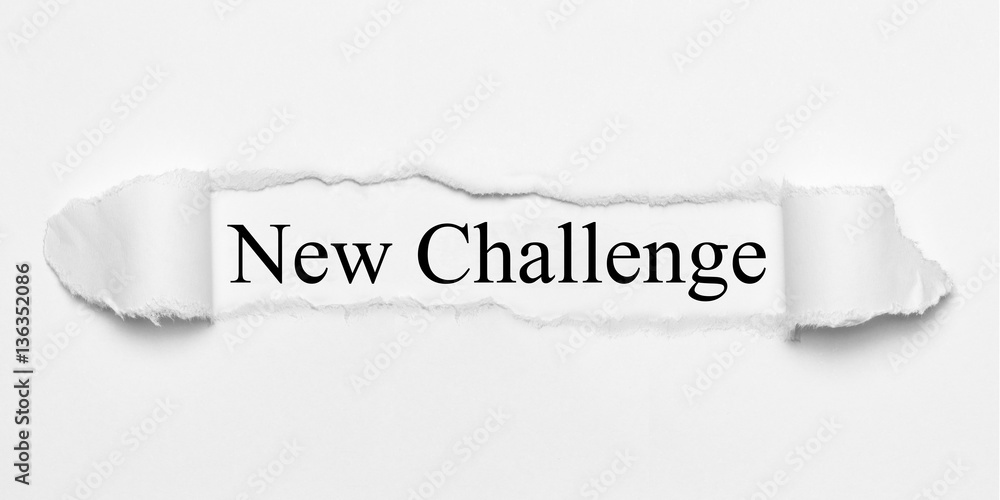 New challenge!!