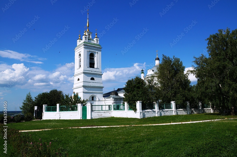 Church Konstantinovo (Esenin's hometown)