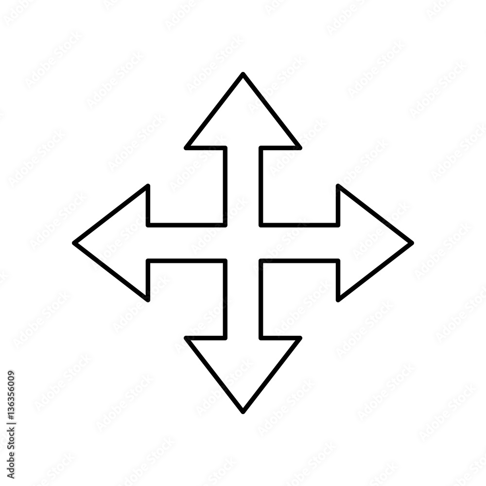 Arrows and cursors icon vector illustration graphic design Arrows and cursors icon vector illustration graphic design