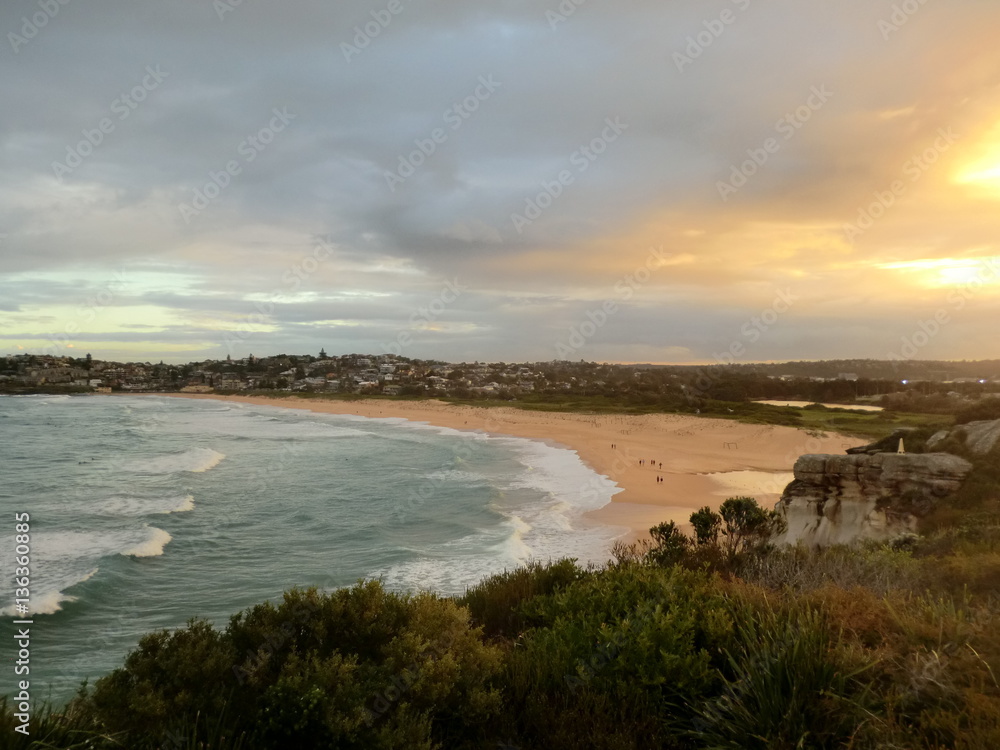 Sunset at Dee Why, Australia Sunset at Dee Why, Australia
