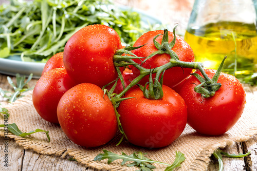 Frische Bio Tomaten