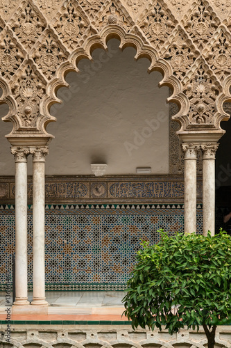 Fototapeta Naklejka Na Ścianę i Meble -  Real Alcázar No.1, Seville, 2016