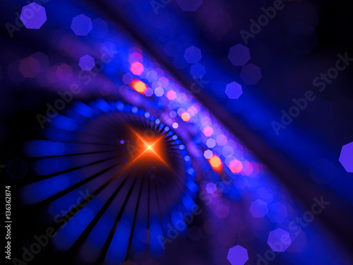 Abstract blurred background - digitally generated image