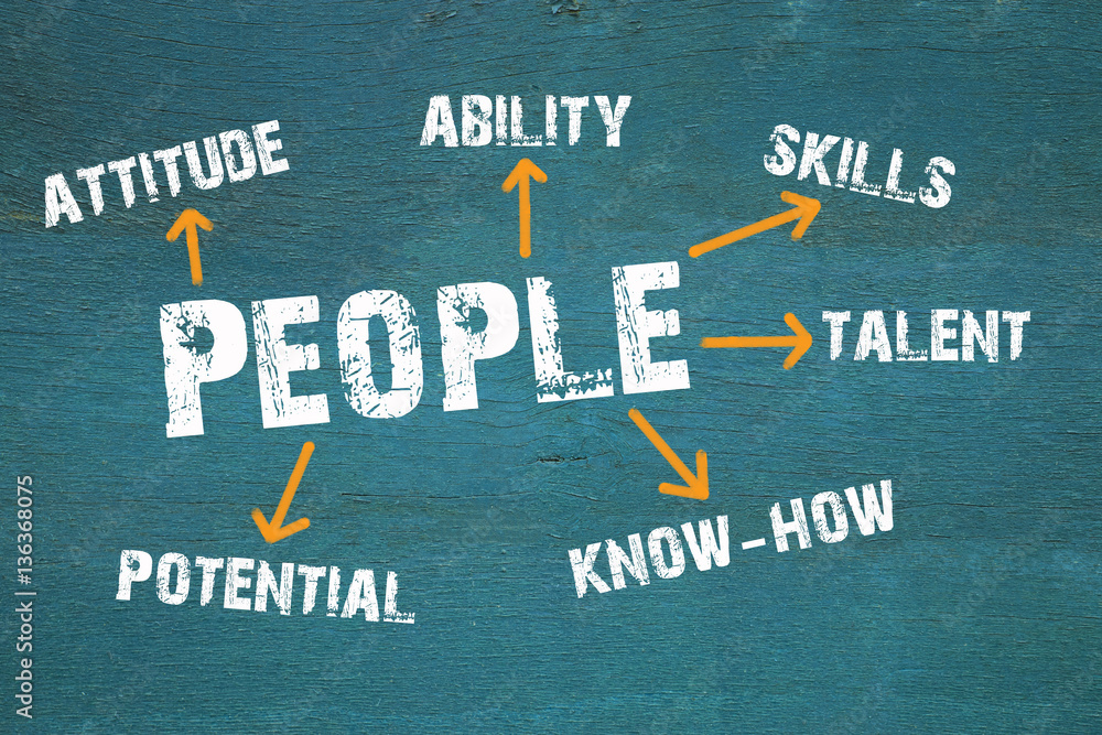People - Human Resources and Talent Management Concept