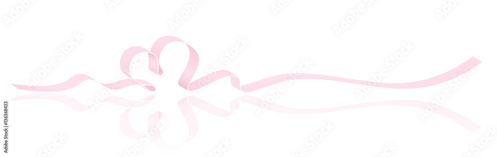 Ribbon vector realistic illustration design template Ribbon vector realistic illustration design template