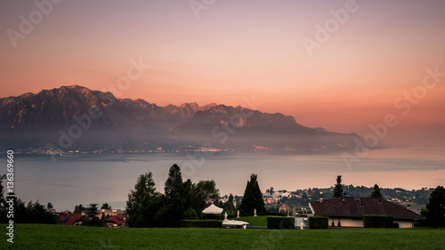 Obraz na płótnie montreux