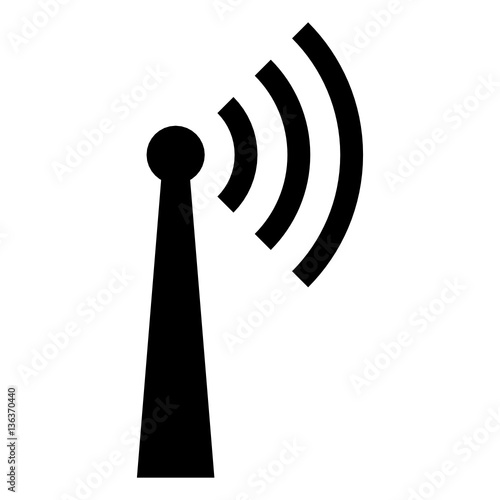 wifi, wi-fi, wi fi, wireless Icon, vector illustration