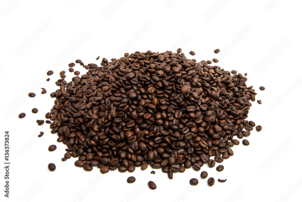 Coffee beans isolated Coffee beans isolated