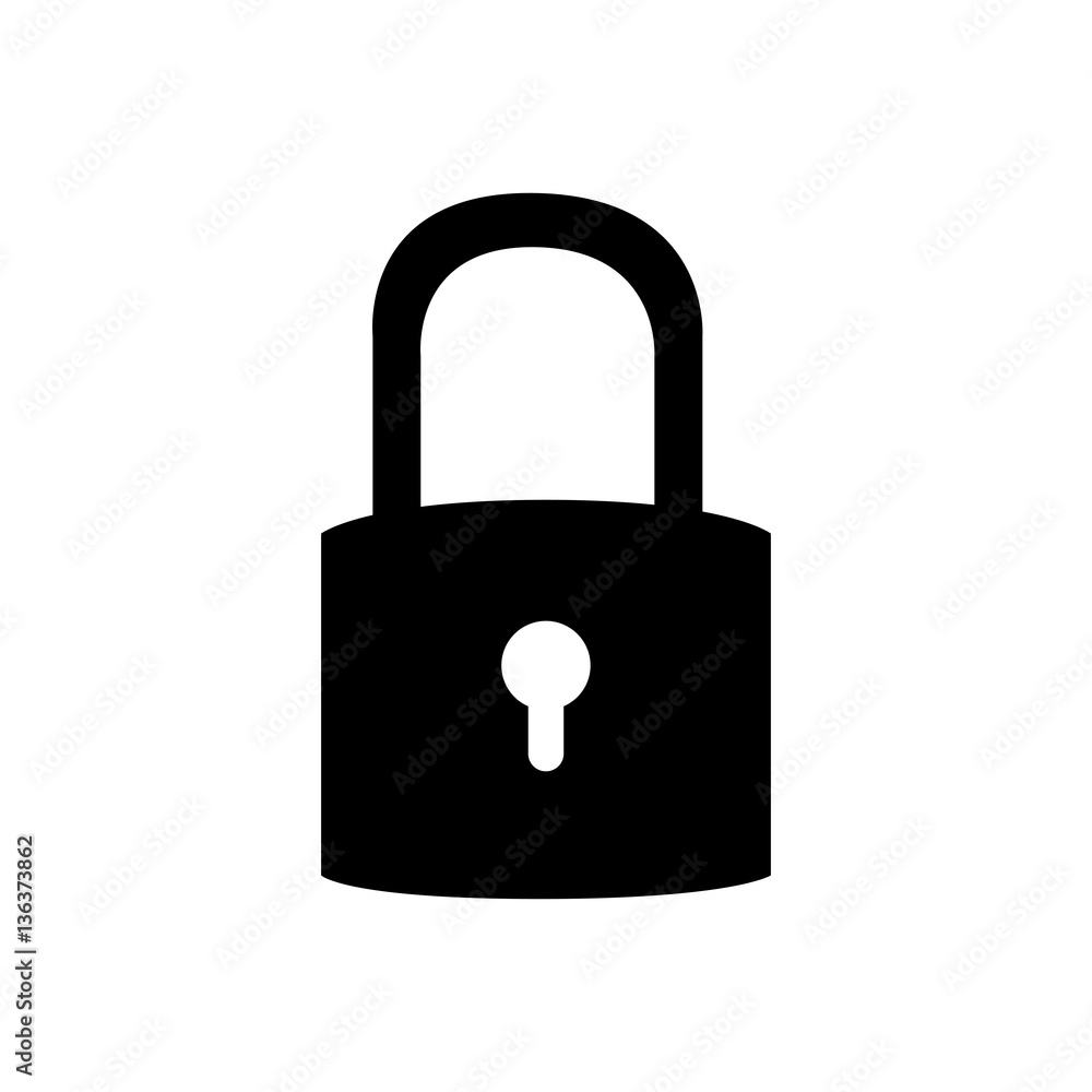 safe secure padlock icon vector illustration design safe secure padlock icon vector illustration design