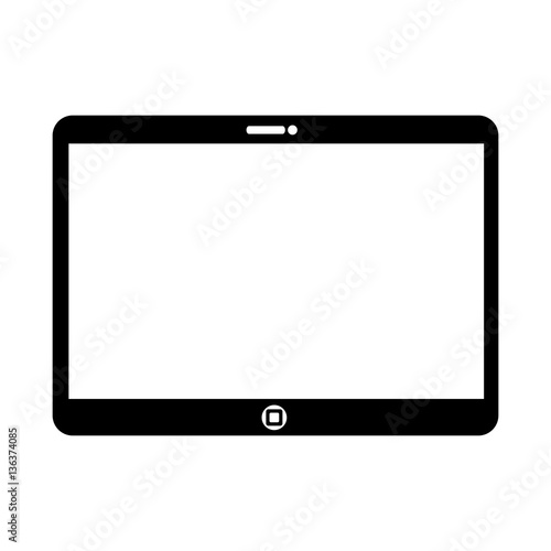 tablet device isolated icon vector illustration design