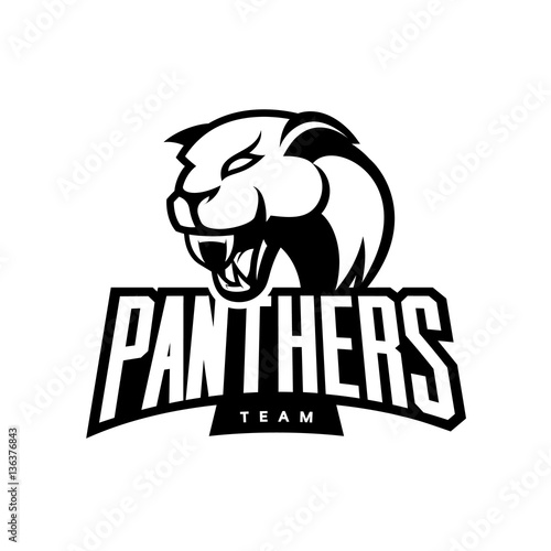 Furious panther sport mono vector logo concept isolated on white background. Web infographic professional team pictogram.
Premium quality wild animal t-shirt tee print illustration.