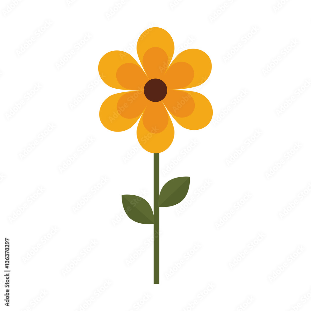 cute garden flower icon vector illustration design cute garden flower icon vector illustration design