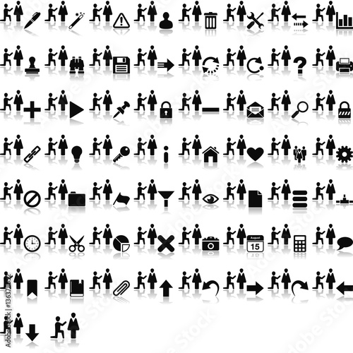 Liebespaar mit Overlays und Spiegelungseffekt