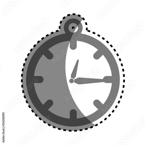 chronometer watch isolated icon vector illustration design