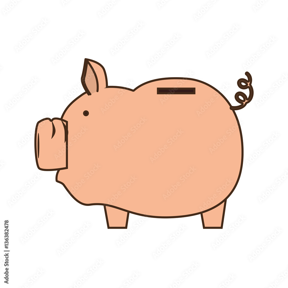 piggy savings money icon vector illustration design piggy savings money icon vector illustration design