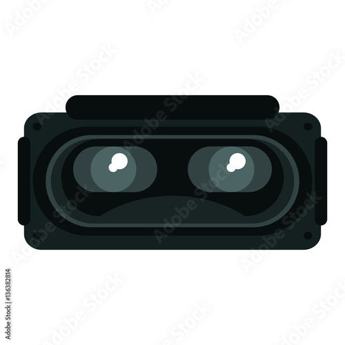 goggles 3d simulation entertaiment vector illustration eps 10