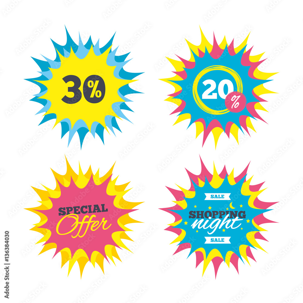 Fototapeta premium 30 percent discount sign icon. Sale symbol.