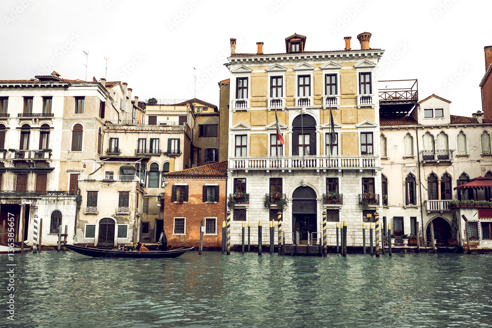 Fototapeta premium View of Venice Grand Canal