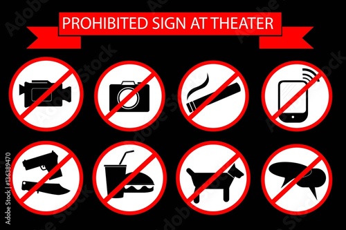 Prohibited Sign at The Theater at Black Background
Free Download Prohibited Sign at The Theater at Black Background
- GFXLoad