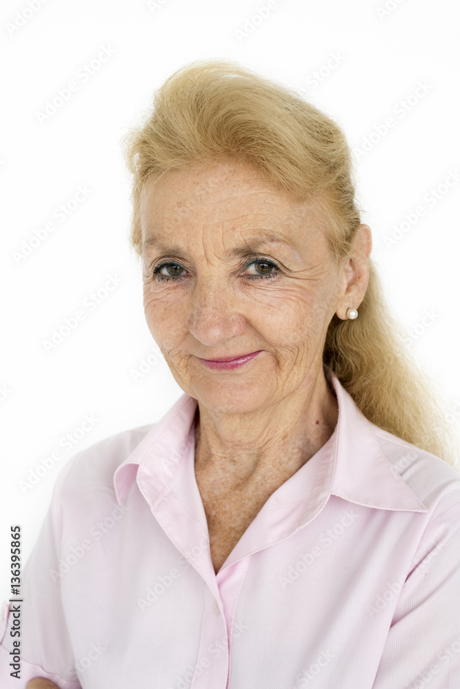 Caucasian Woman Cheerful Portrait Concept Caucasian Woman Cheerful Portrait Concept