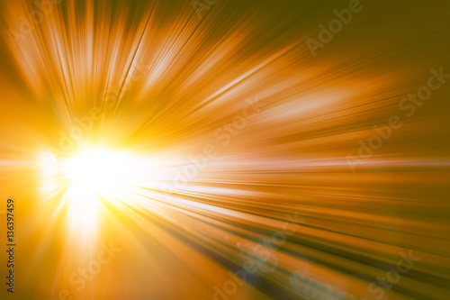 High speed business and technology concept, Acceleration super fast speedy motion blur of light ray abstract for background design.