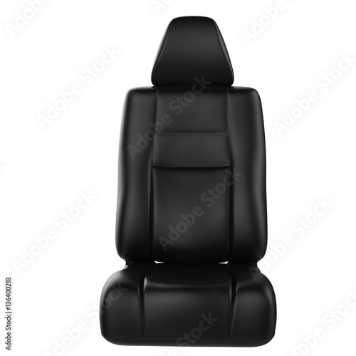 leather car seat photo