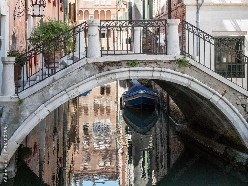 Canal scene, Venice (Italy)